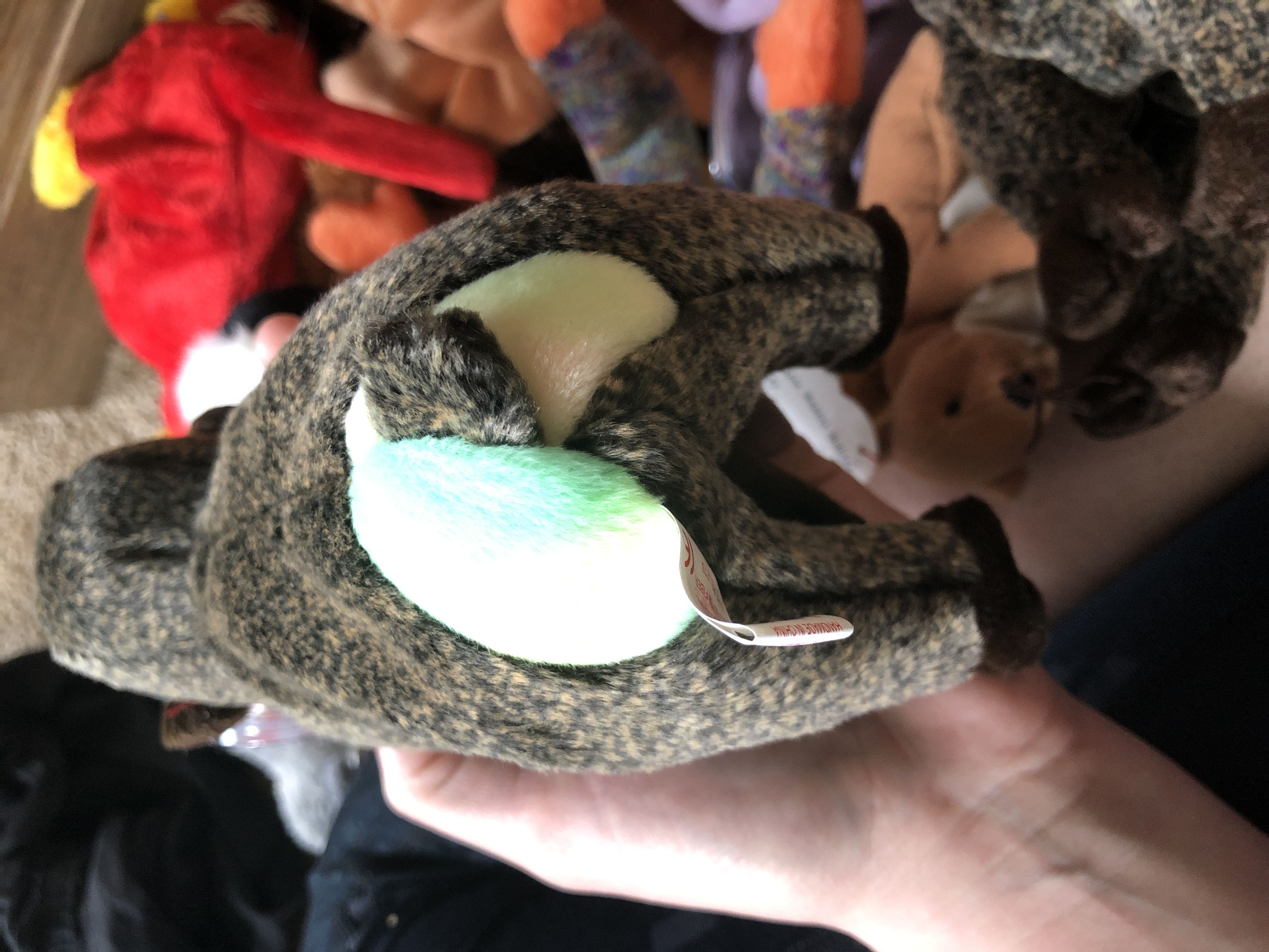 Cheeks The Baboon Monkey - 1 Available  (United States) plush collectible [Barcode 008421042500] - Main Image 3