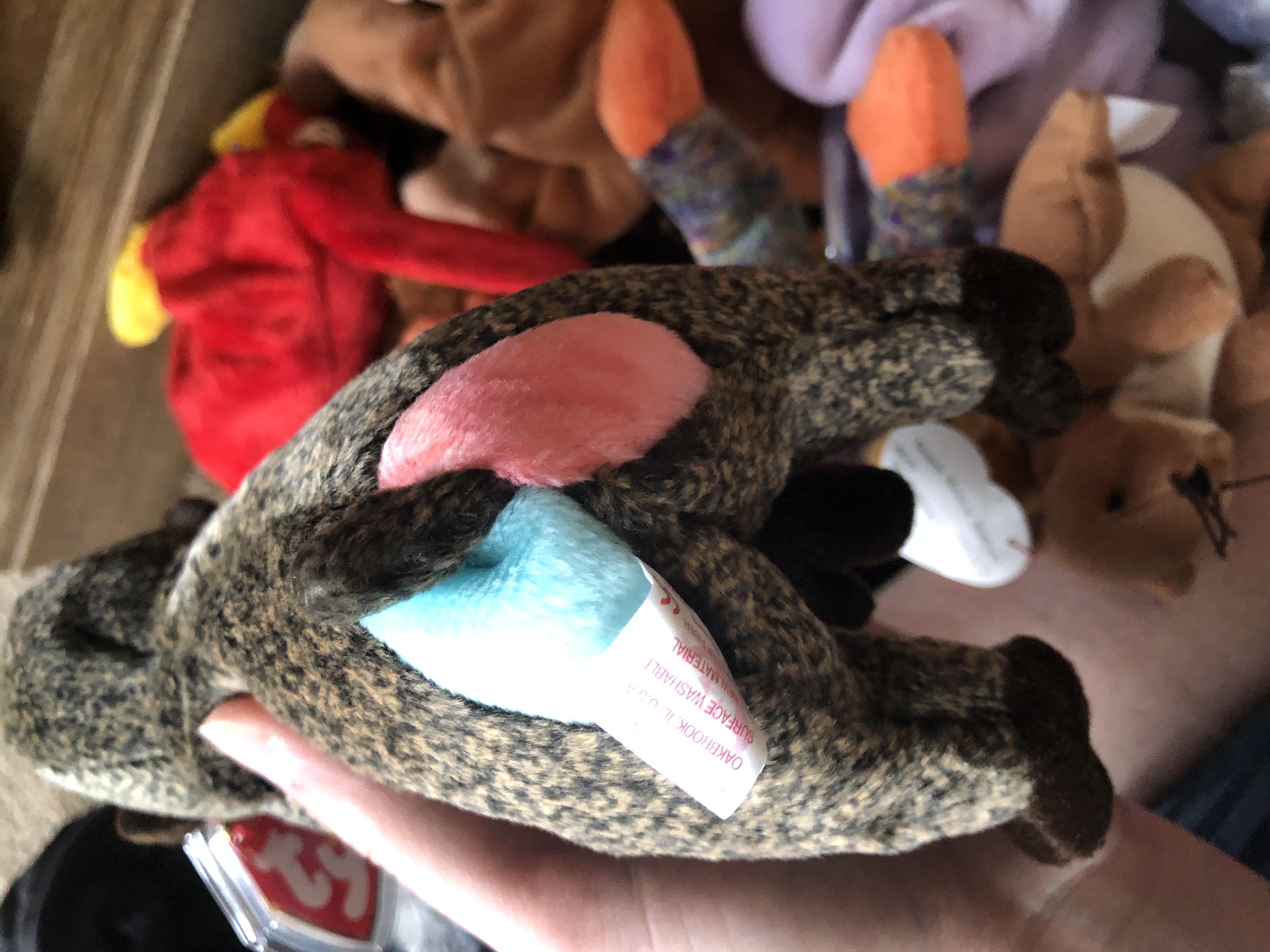 Cheeks The Baboon Monkey - 1 Available  (United States) plush collectible [Barcode 008421042500] - Main Image 4