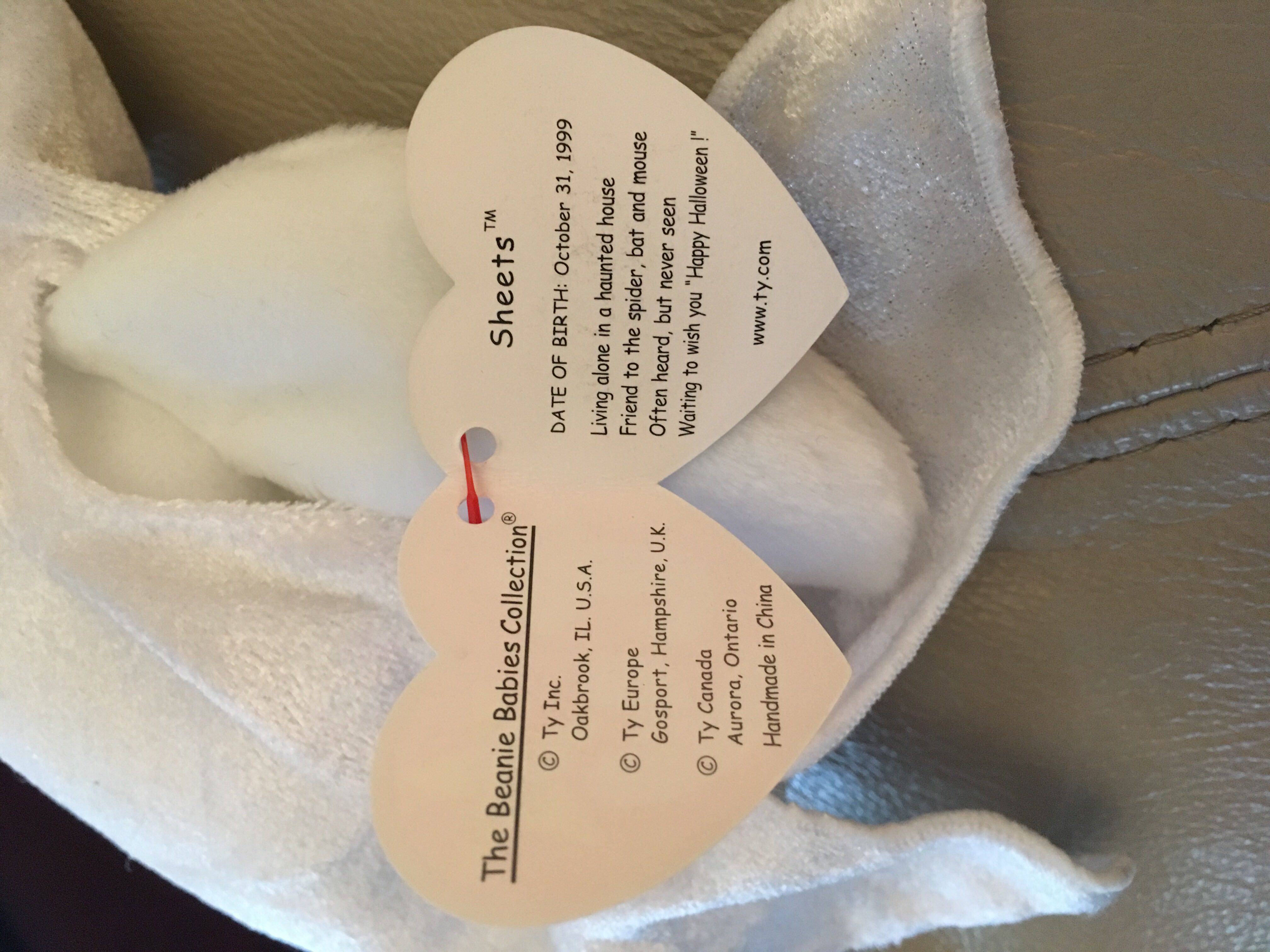 Sheets The Ghost - Halloween  (United States) plush collectible [Barcode 008421042609] - Main Image 3