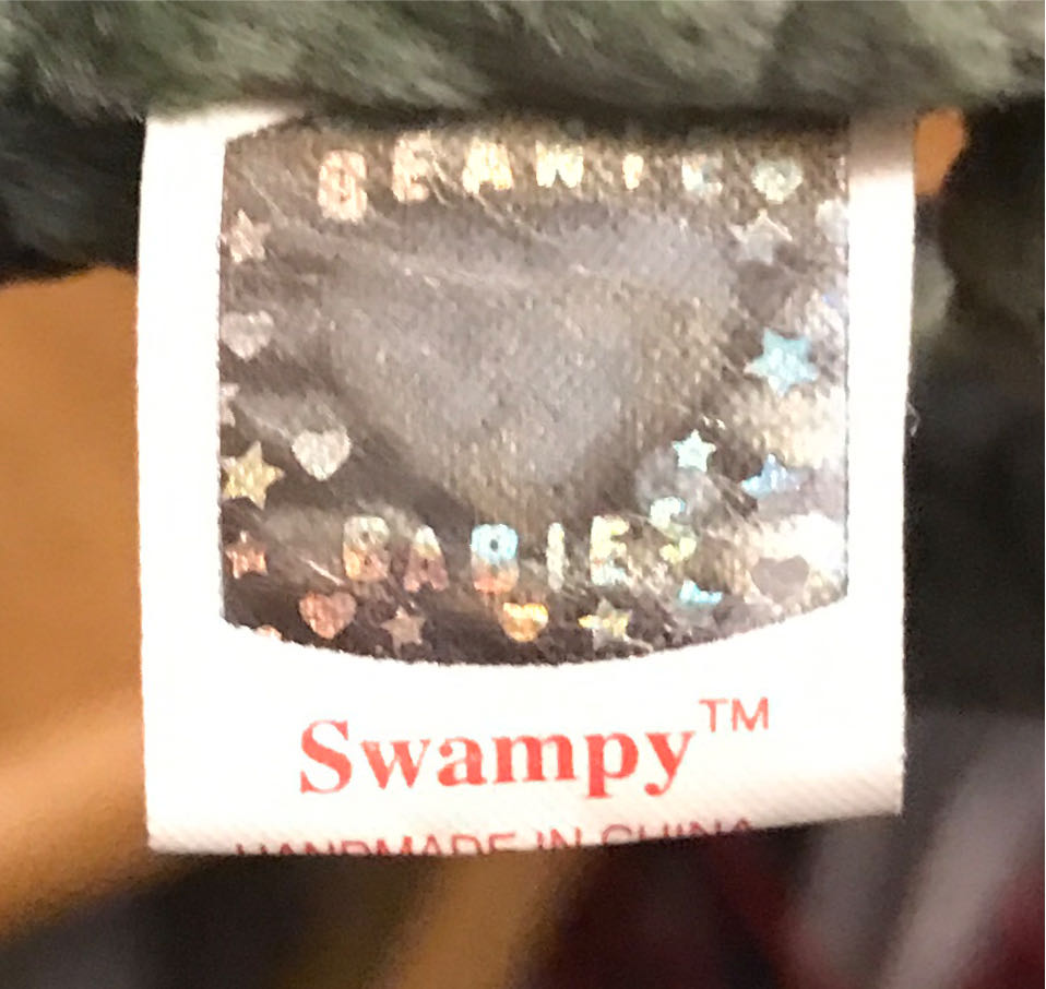 Swampy The Alligator  (United States) plush collectible [Barcode 008421042739] - Main Image 4