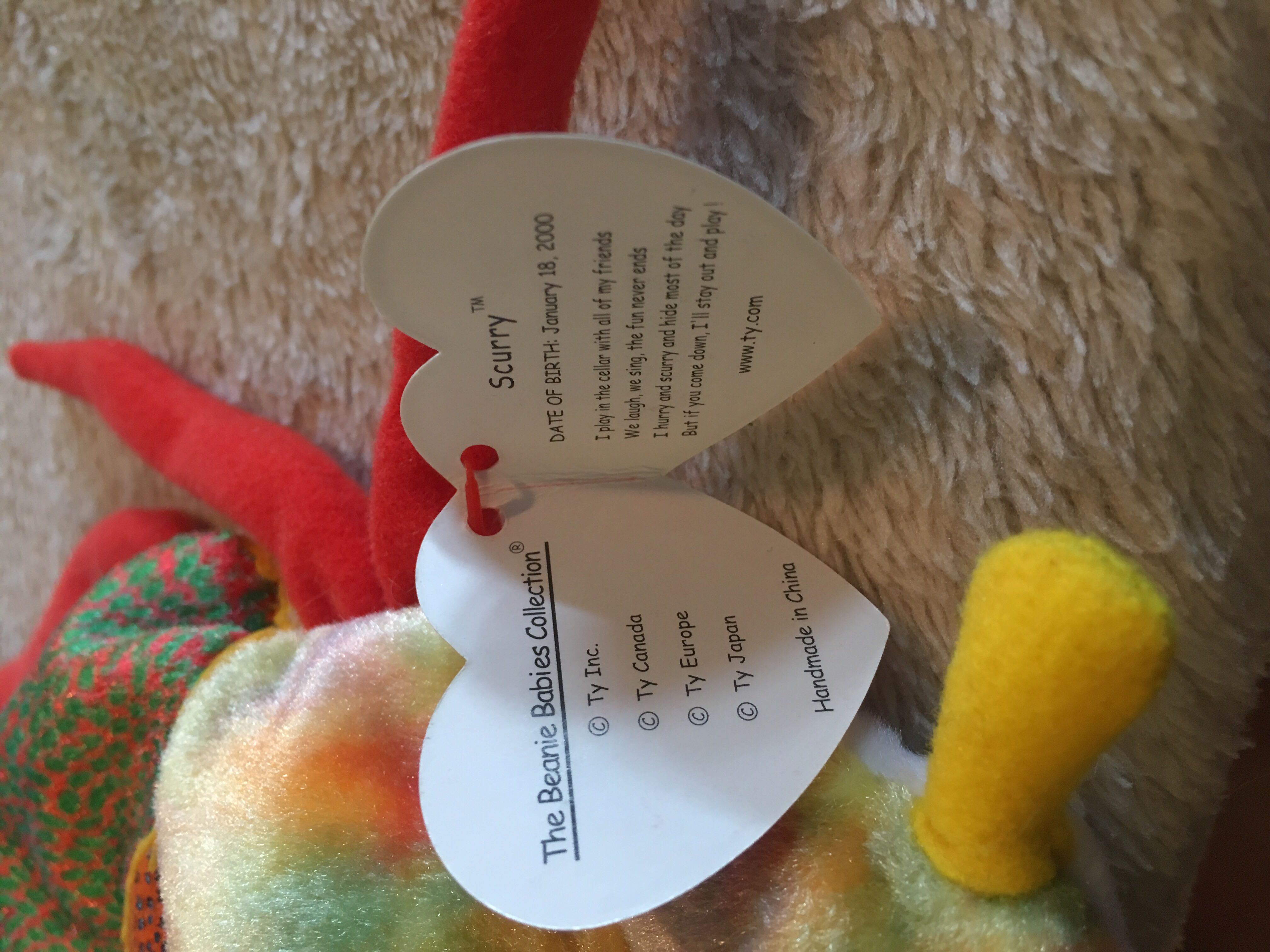 Scurry The Beetle  (United States) plush collectible [Barcode 008421042814] - Main Image 3