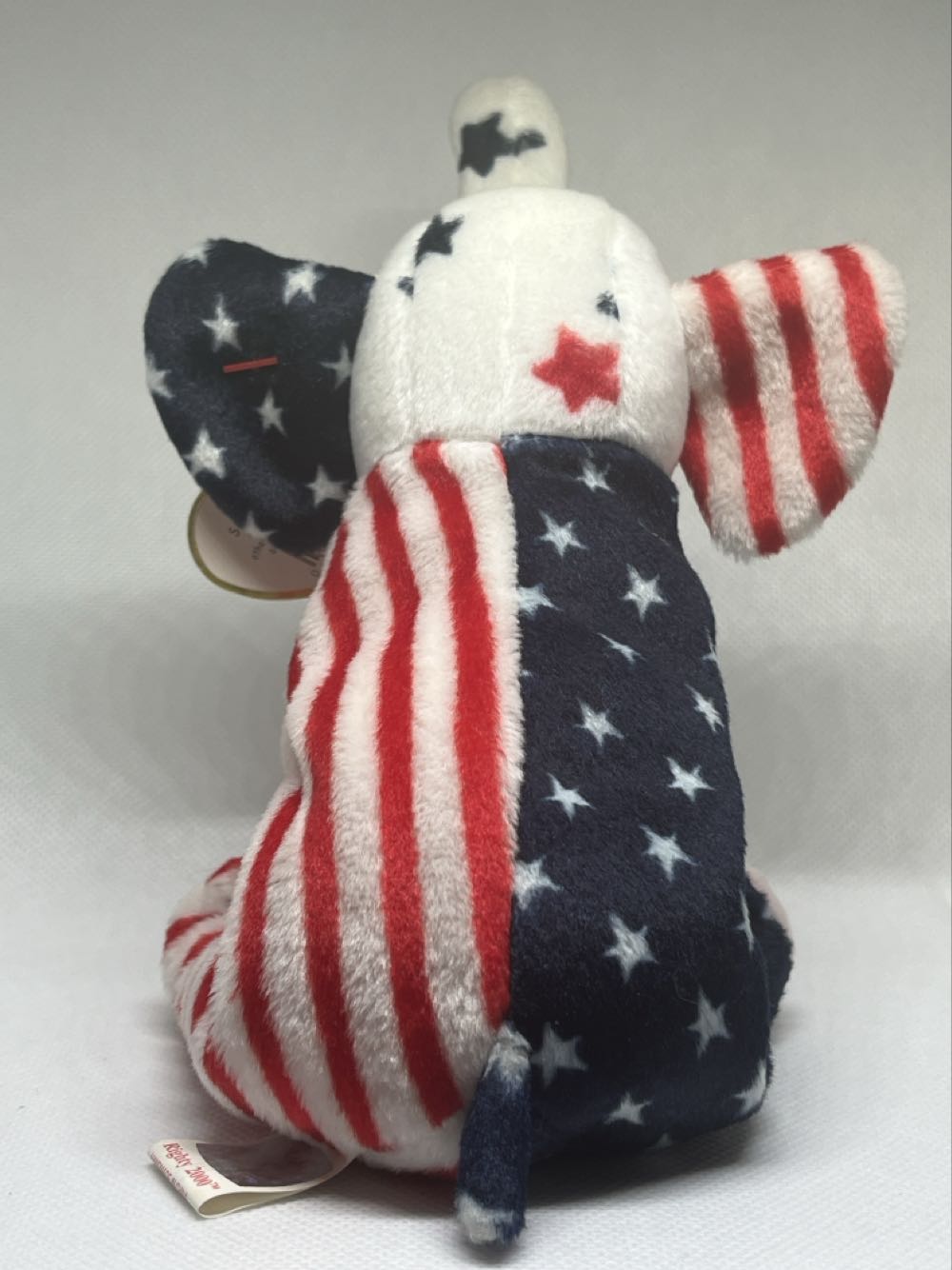 Righty the Elephant (2000)  (United States) plush collectible [Barcode 008421042890] - Main Image 3