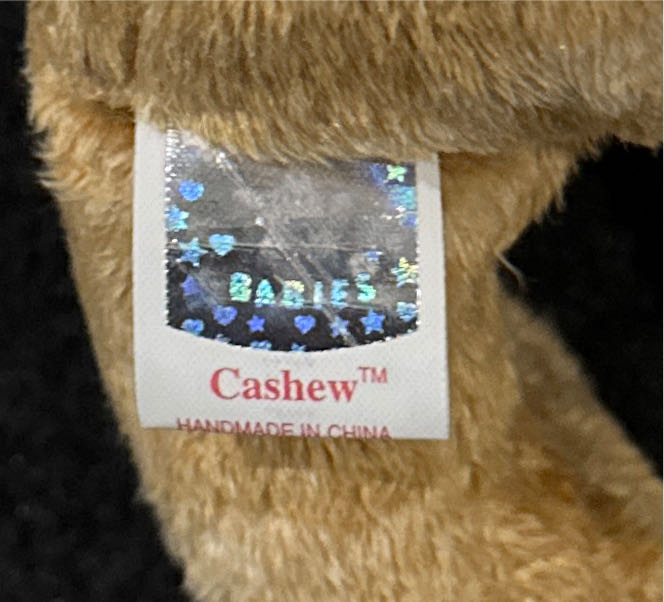 Cashew the Bear  (United States) plush collectible [Barcode 008421042920] - Main Image 3