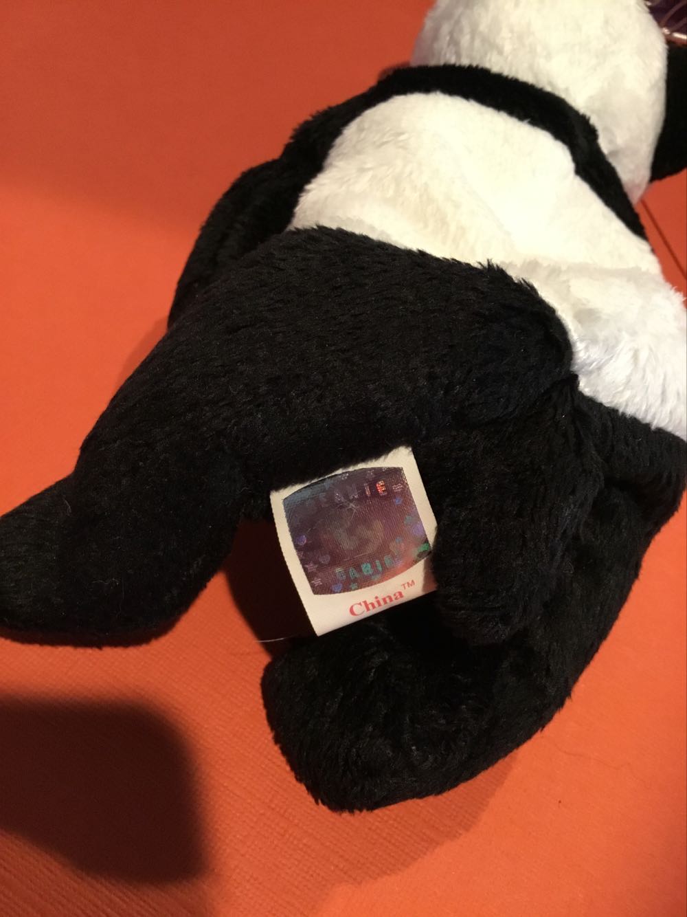 China The Panda Bear  (United States) plush collectible [Barcode 008421043156] - Main Image 4