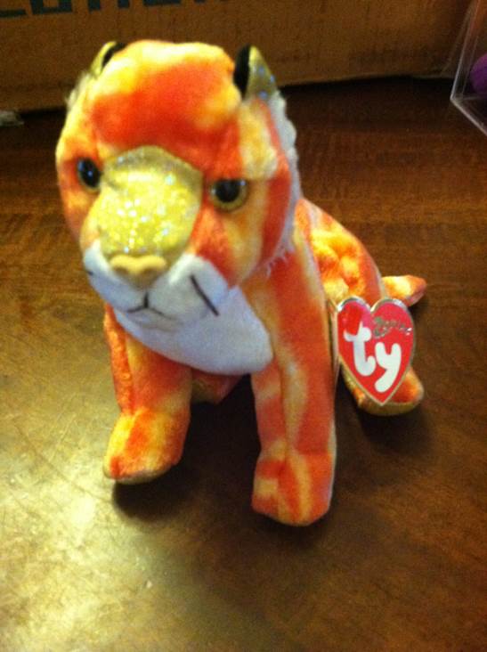 Zodiac - Tiger  (United States) plush collectible [Barcode 008421043200] - Main Image 2