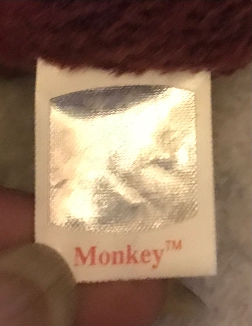 Zodiac - Monkey  (United States) plush collectible [Barcode 008421043286] - Main Image 4