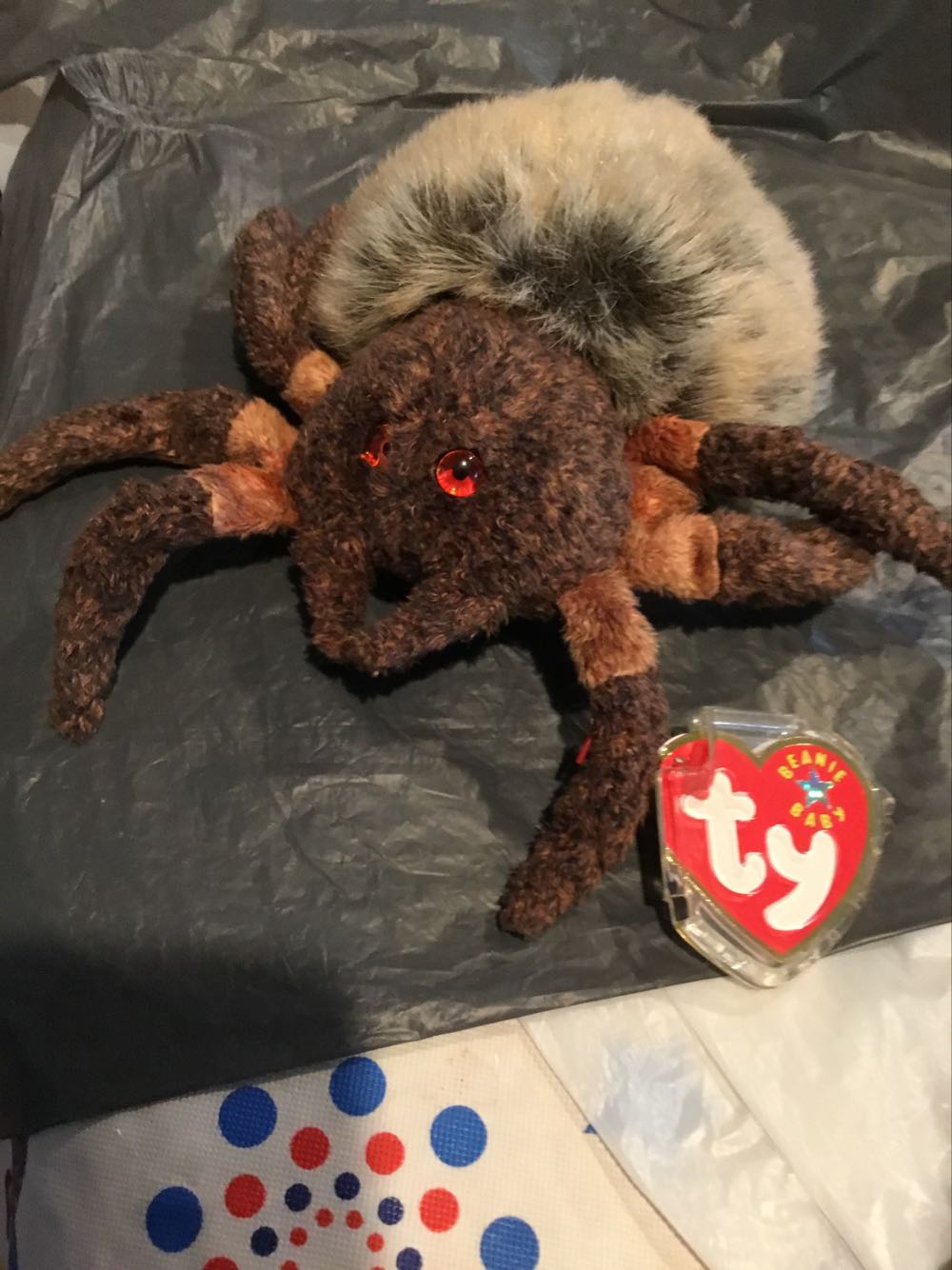 Hairy The Spider  (United States) plush collectible [Barcode 008421043361] - Main Image 4
