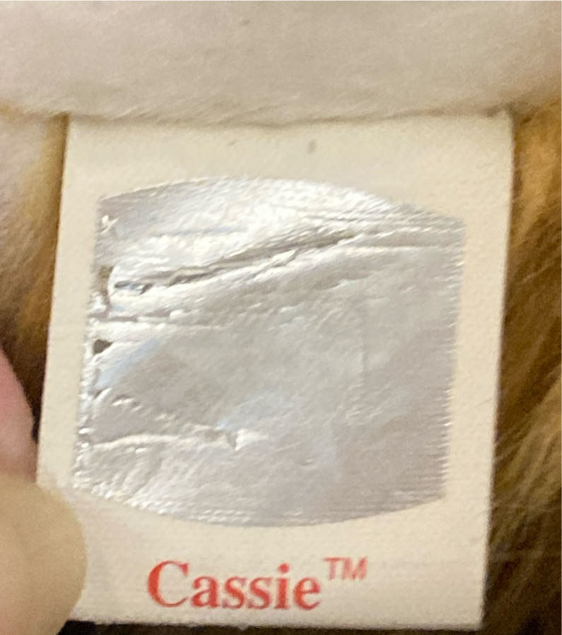 Cassie The Collie Dog  (United States) plush collectible [Barcode 008421043408] - Main Image 4