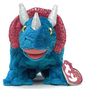 Hornsly The Triceratops  (United States) plush collectible [Barcode 008421043453] - Main Image 2