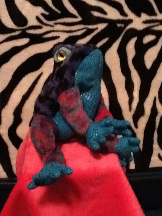 Dart The Frog  (United States) plush collectible [Barcode 008421043521] - Main Image 2