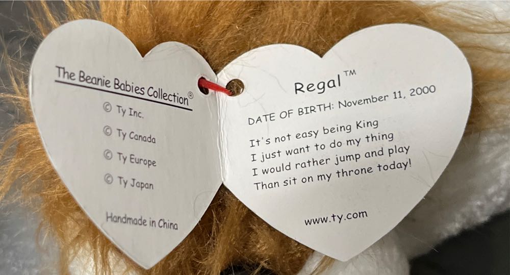 Regal The King Charles Spaniel Dog  plush collectible [Barcode 008421043583] - Main Image 3