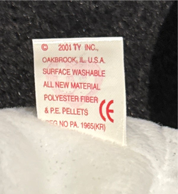 Mr. The Bear  (United States) plush collectible [Barcode 008421043637] - Main Image 4