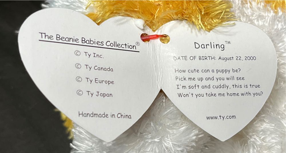 Darling The Dog  (United States) plush collectible [Barcode 008421043682] - Main Image 3