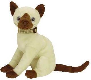 Siam the Siamese Cat  plush collectible [Barcode 008421043699] - Main Image 1