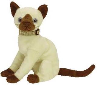 Siam the Siamese Cat  (United States) plush collectible [Barcode 008421043699] - Main Image 1