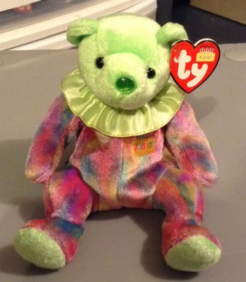 August the Birthday Bear  (United States) plush collectible [Barcode 008421043712] - Main Image 2