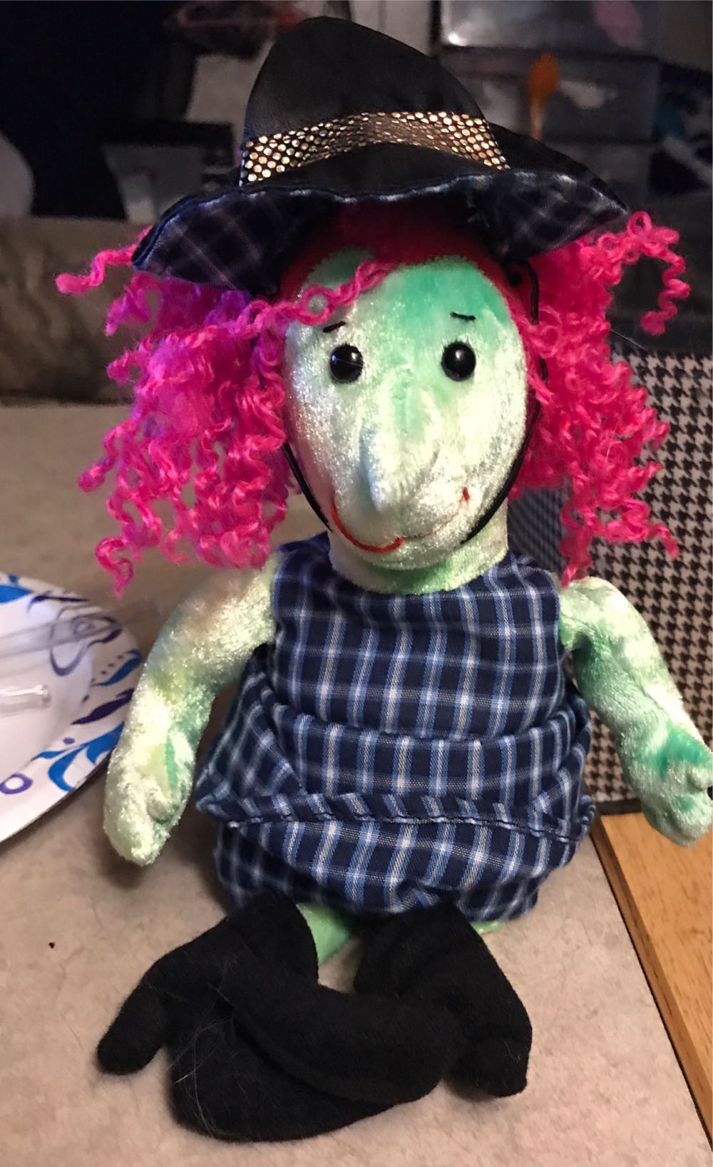 Scary the Witch - Halloween  (United States) plush collectible [Barcode 008421043781] - Main Image 3