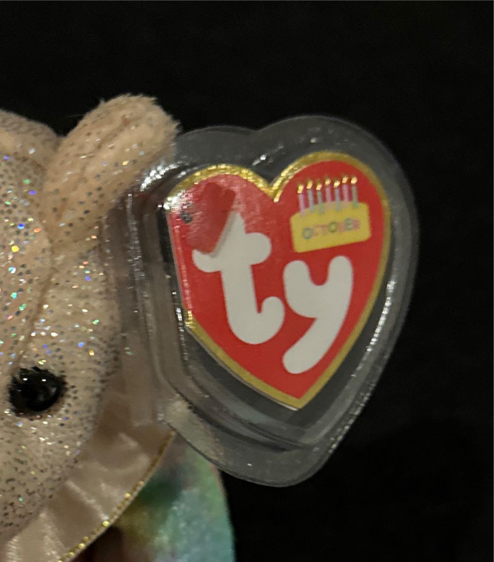 October The Birthday Bear  (United States) plush collectible [Barcode 008421043804] - Main Image 2