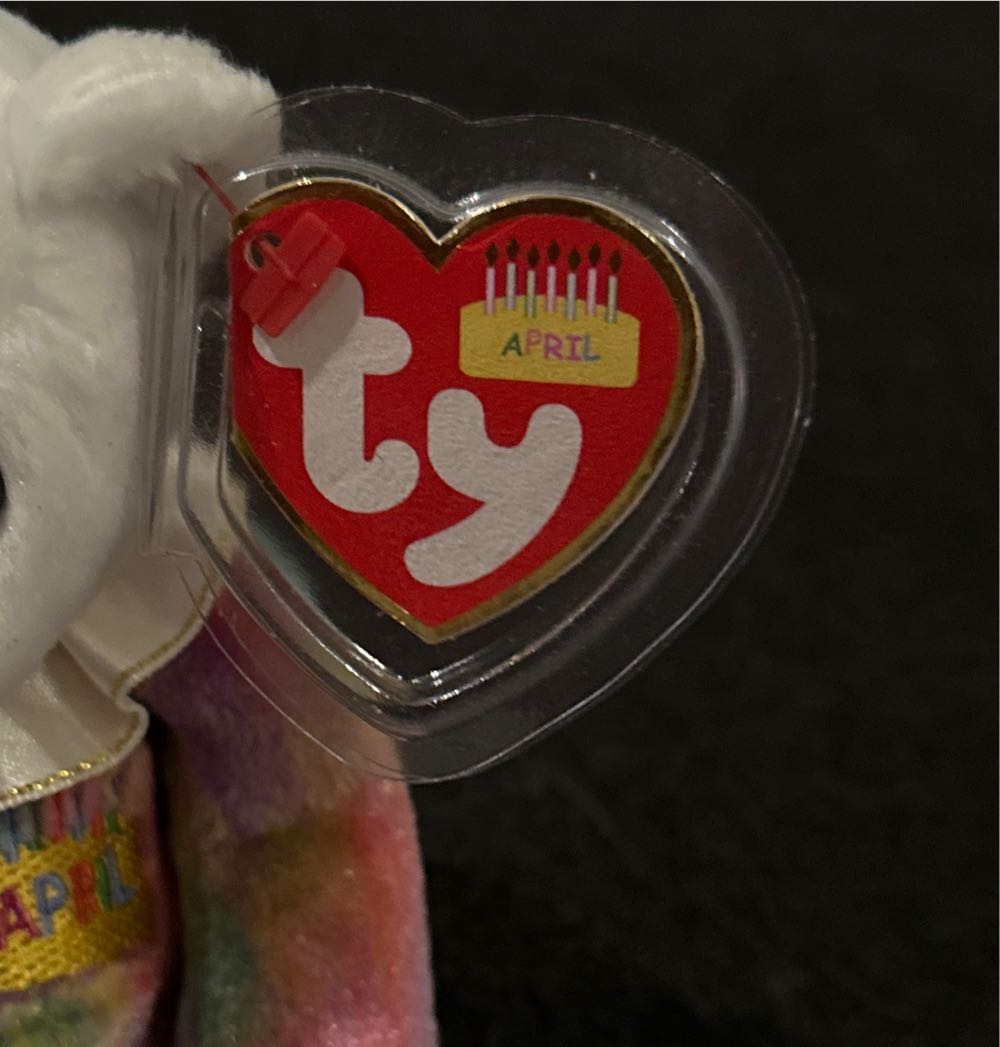 April The Birthday Bear  (United States) plush collectible [Barcode 008421043910] - Main Image 2