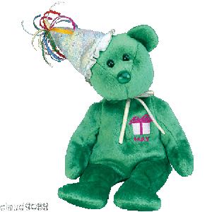 May The Birthday Bear  (United States) plush collectible [Barcode 008421043927] - Main Image 2