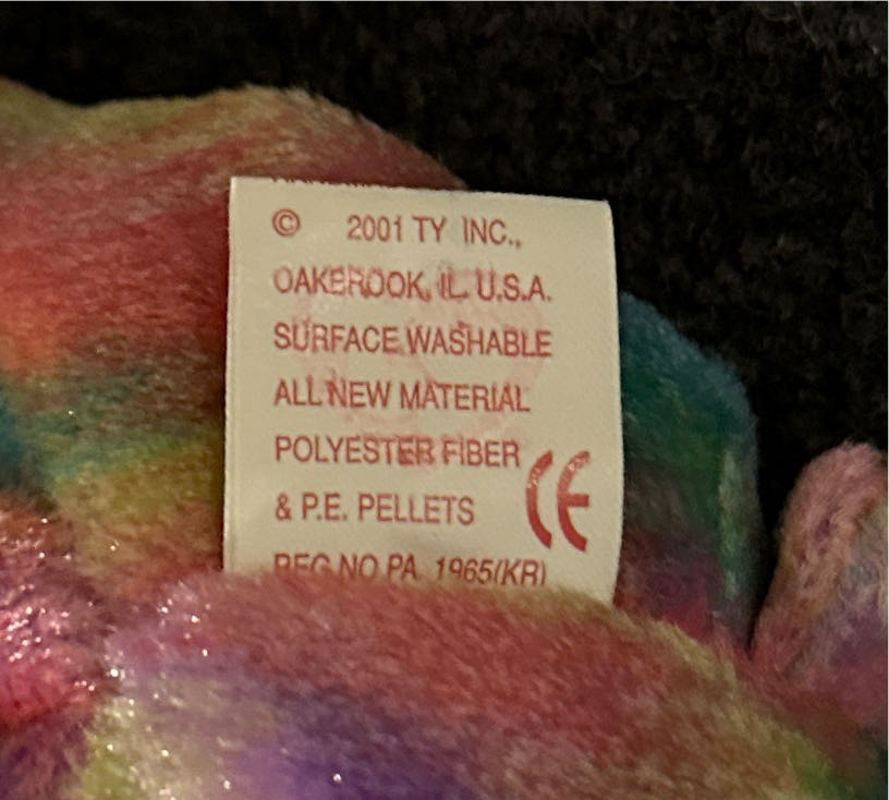 May The Birthday Bear  (United States) plush collectible [Barcode 008421043927] - Main Image 4