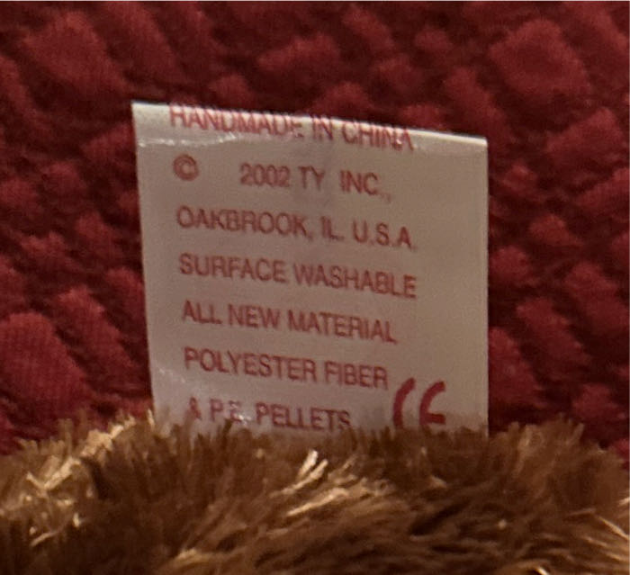 CHAMPION FIFA The Bear (USA)  (United States) plush collectible [Barcode 008421044085] - Main Image 4