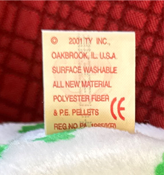 Clover the Bear  (United States) plush collectible [Barcode 008421045037] - Main Image 4