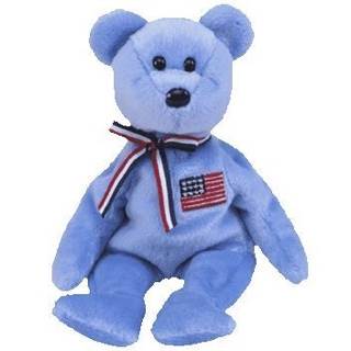 America The Blue Bear  (United States) plush collectible [Barcode 008421045068] - Main Image 1