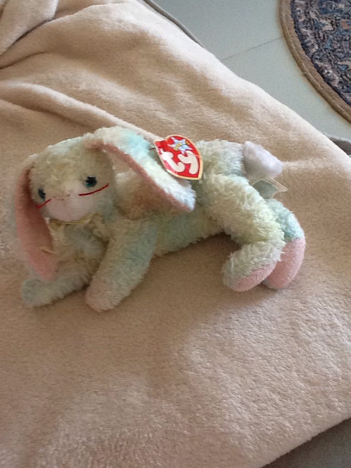 Cottonball The Bunny Rabbit (The-Dye)  (United States) plush collectible [Barcode 008421045112] - Main Image 2