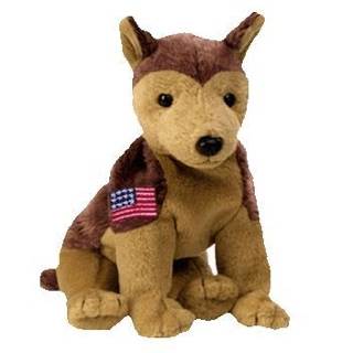 Courage the NYPD Dog (Right Arm Flag)