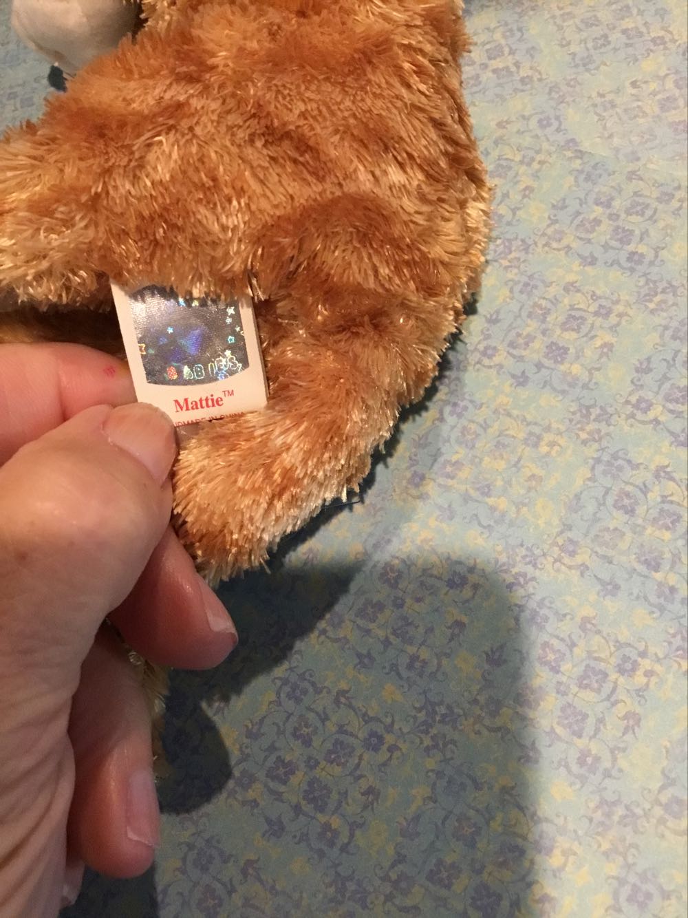 Mattie the Cat  (United States) plush collectible [Barcode 008421045211] - Main Image 3