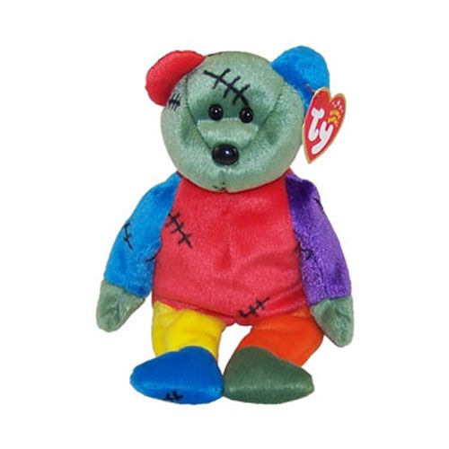 Frankenteddy The Bear ( Red, Blue Feet)  (United States) plush collectible [Barcode 008421045624] - Main Image 2