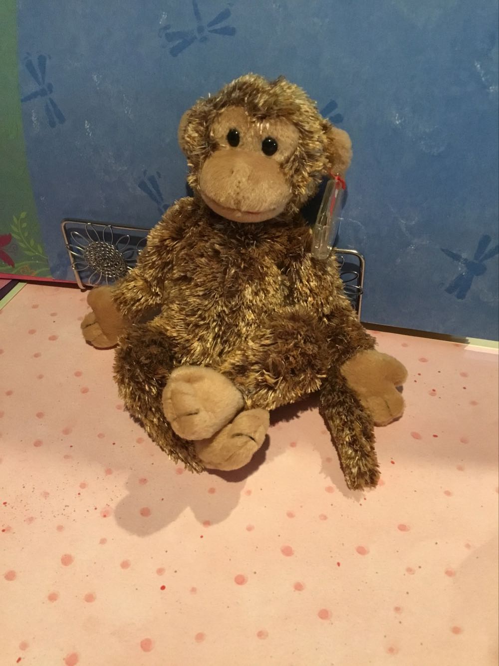 Bonsai the Chimpanzee Monkey  (United States) plush collectible [Barcode 008421045679] - Main Image 4