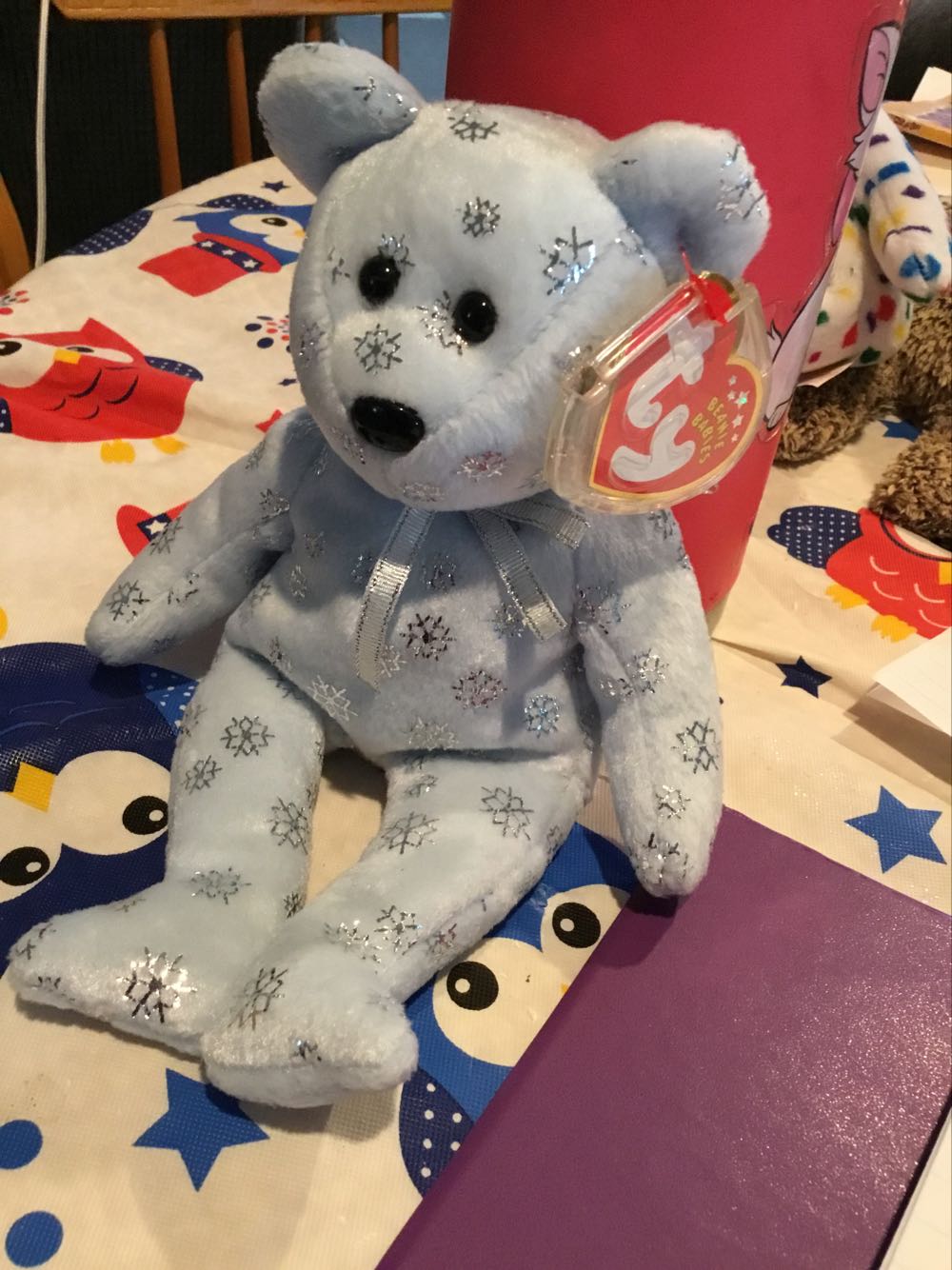 Flaky The Bear  (United States) plush collectible [Barcode 008421045723] - Main Image 4