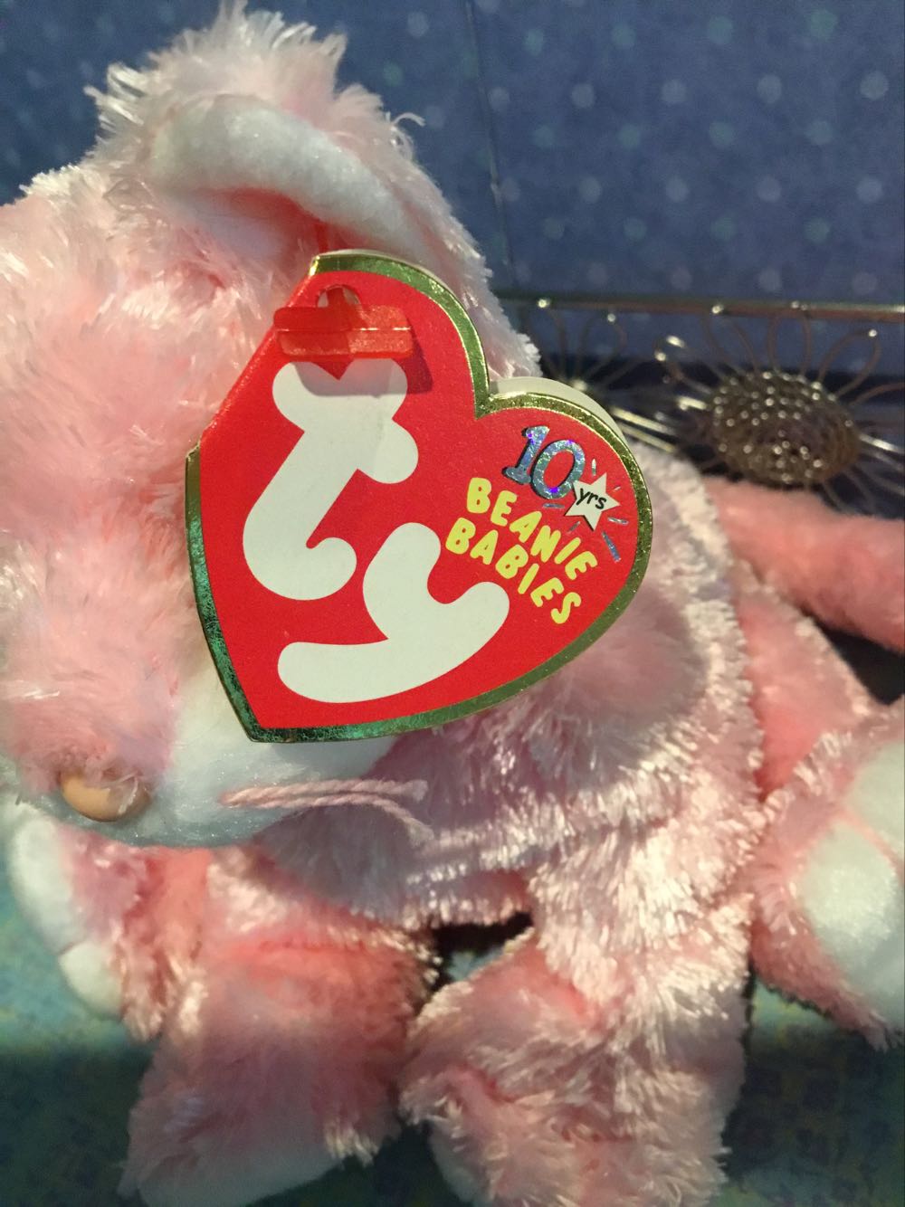 CARNATION the Pink Cat  (United States) plush collectible [Barcode 008421045754] - Main Image 2