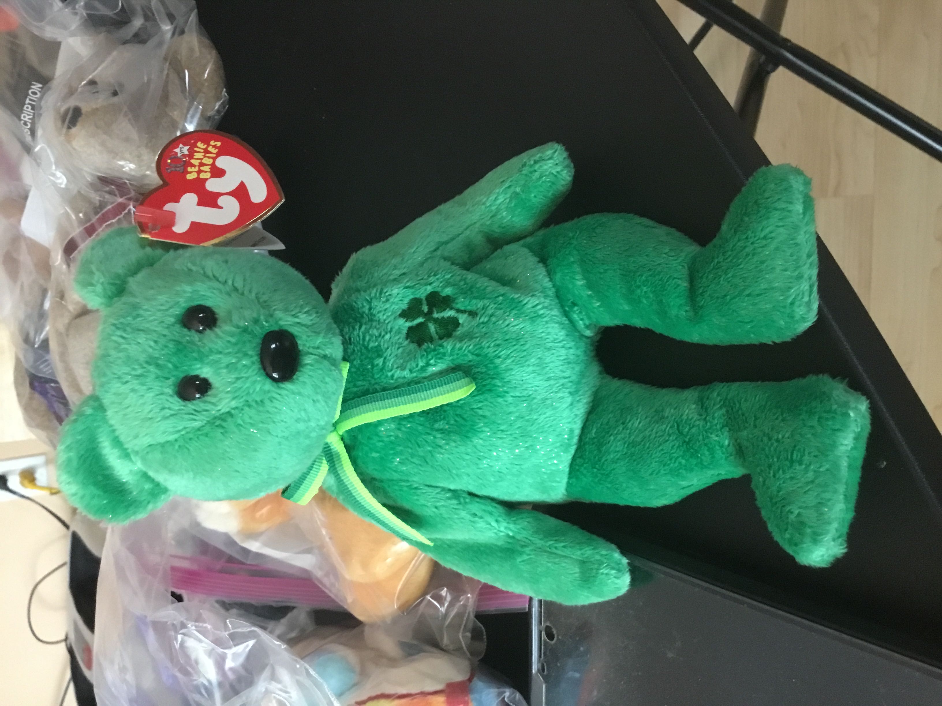 Dublin The Bear - St. Patrick’s Day  plush collectible [Barcode 008421045761] - Main Image 3