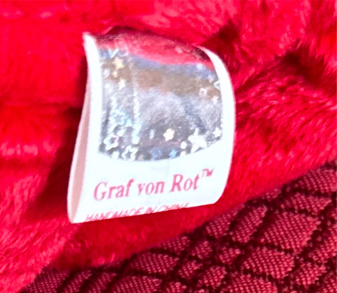 Graf Von Rot  (Germany) plush collectible [Barcode 008421046126] - Main Image 3