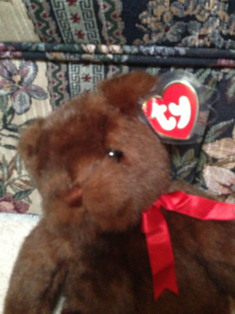 Baby Pj the bear (Beanie Buddy)  (United States) plush collectible [Barcode 008421050161] - Main Image 2