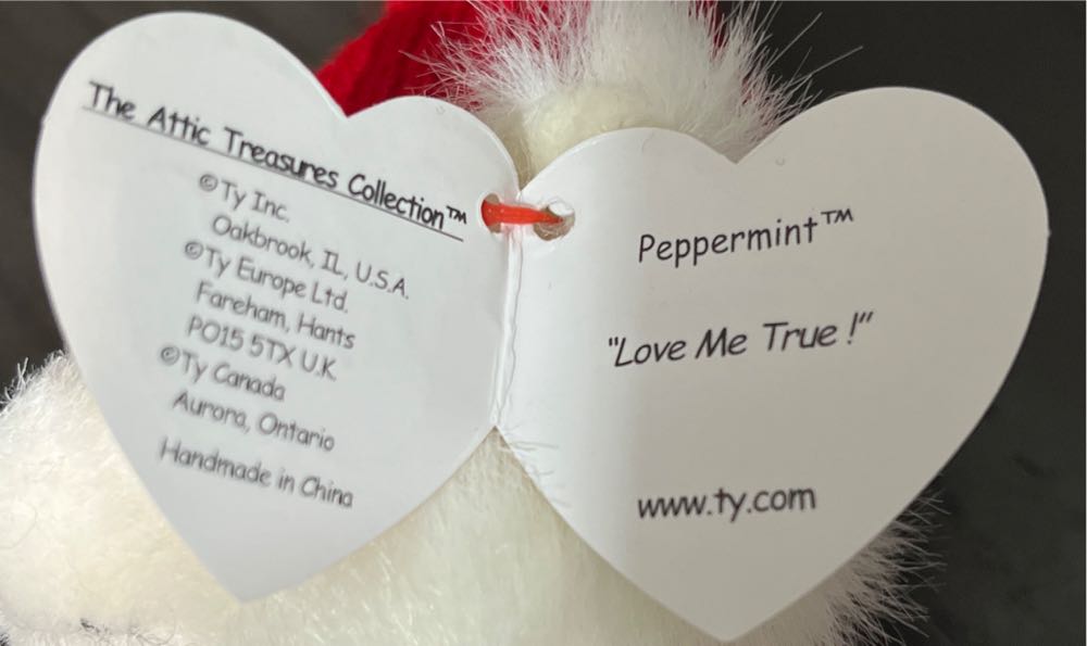 ✅Peppermint  (United States) plush collectible [Barcode 008421060740] - Main Image 3