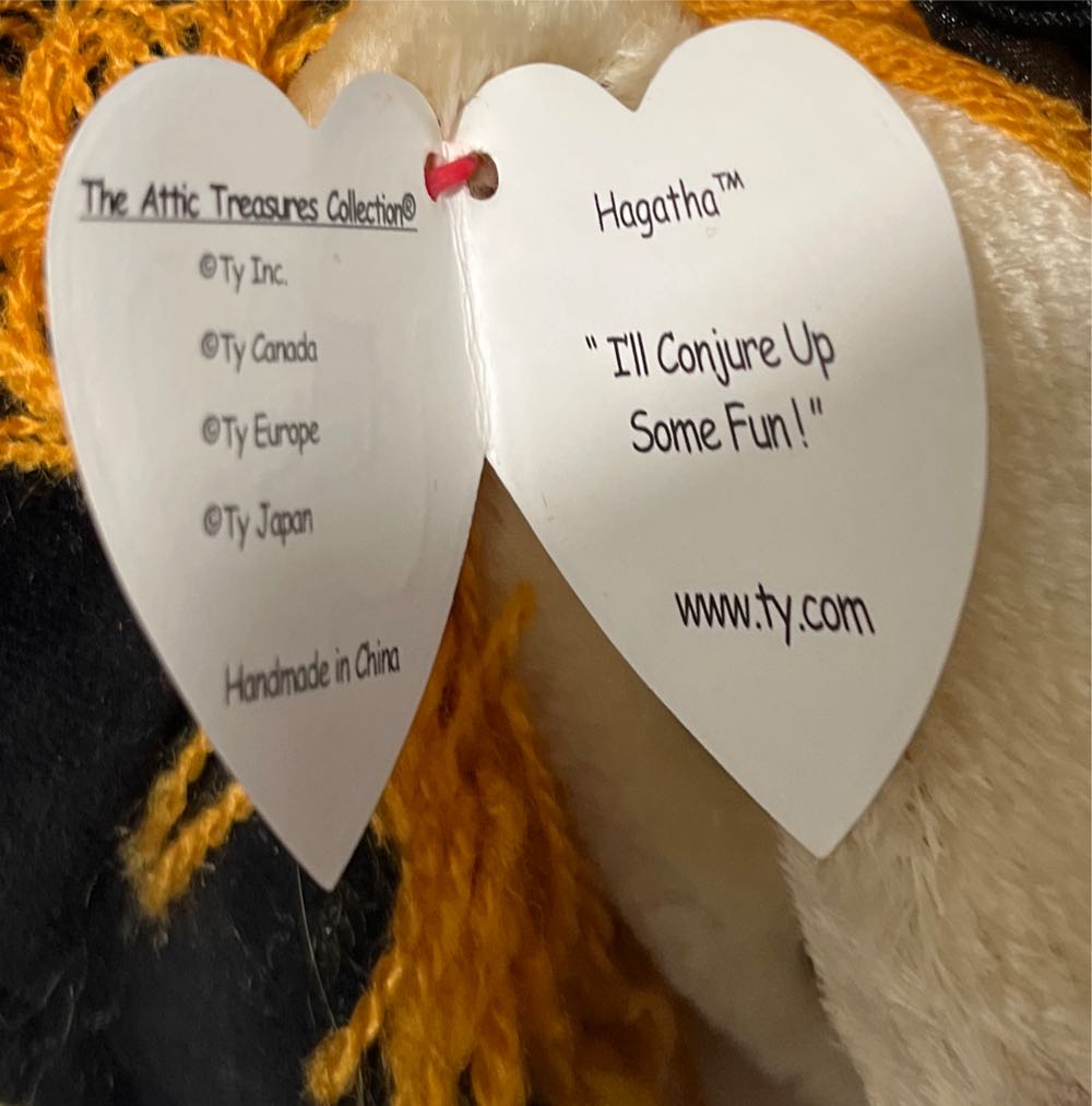 Hagatha 🐻 🧙‍♀️🎃  plush collectible [Barcode 008421062737] - Main Image 2