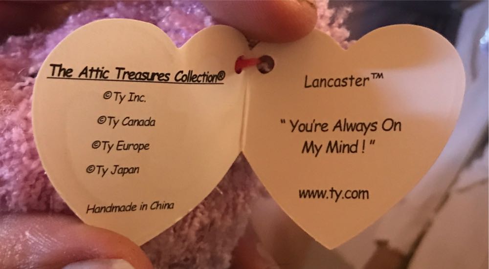 ✅Lancaster  plush collectible [Barcode 008421062898] - Main Image 3