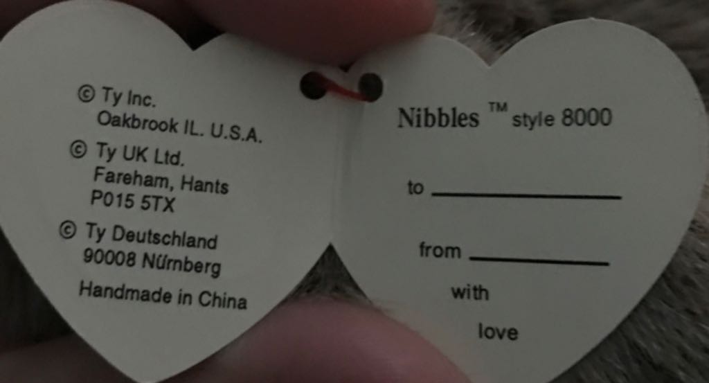 Nibbles  plush collectible [Barcode 008421080007] - Main Image 2