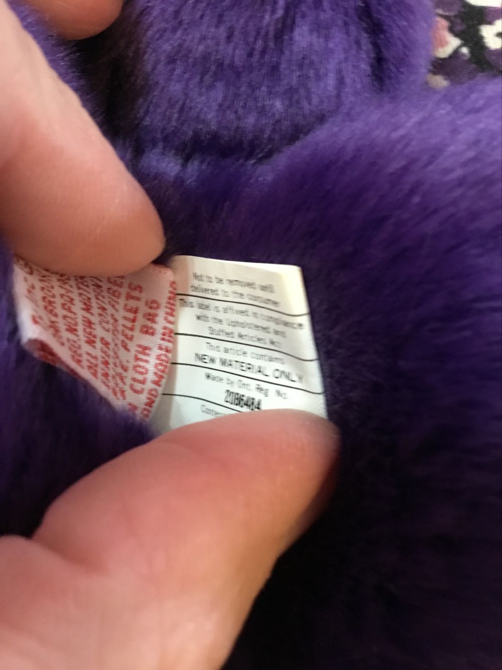 Princess the Beanie Buddy  (United States) plush collectible [Barcode 008421093298] - Main Image 4