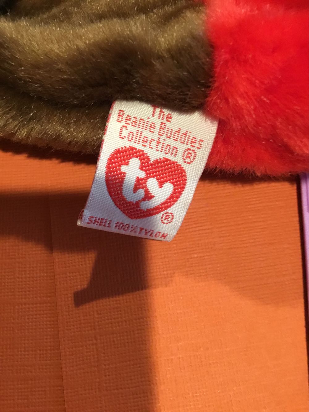 GOBBLES the Turkey Beanie Buddy 🦃  plush collectible [Barcode 008421093335] - Main Image 3