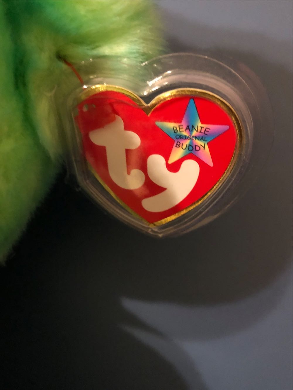 Kicks the Beanie Buddy  (United States) plush collectible [Barcode 008421093434] - Main Image 3