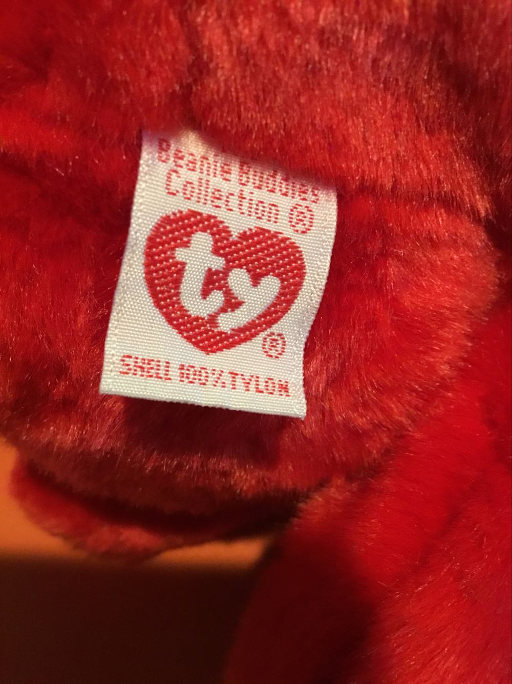 Osito the Beanie Buddy  (United States) plush collectible [Barcode 008421093441] - Main Image 4