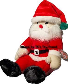 Santa Claus the Beanie Buddy  (China) plush collectible [Barcode 008421093854] - Main Image 2