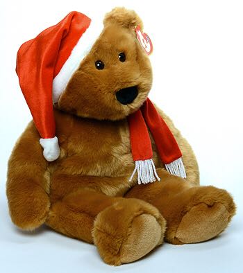 1997 Holiday Teddy (Buddy)  (United States) plush collectible [Barcode 008421094264] - Main Image 2
