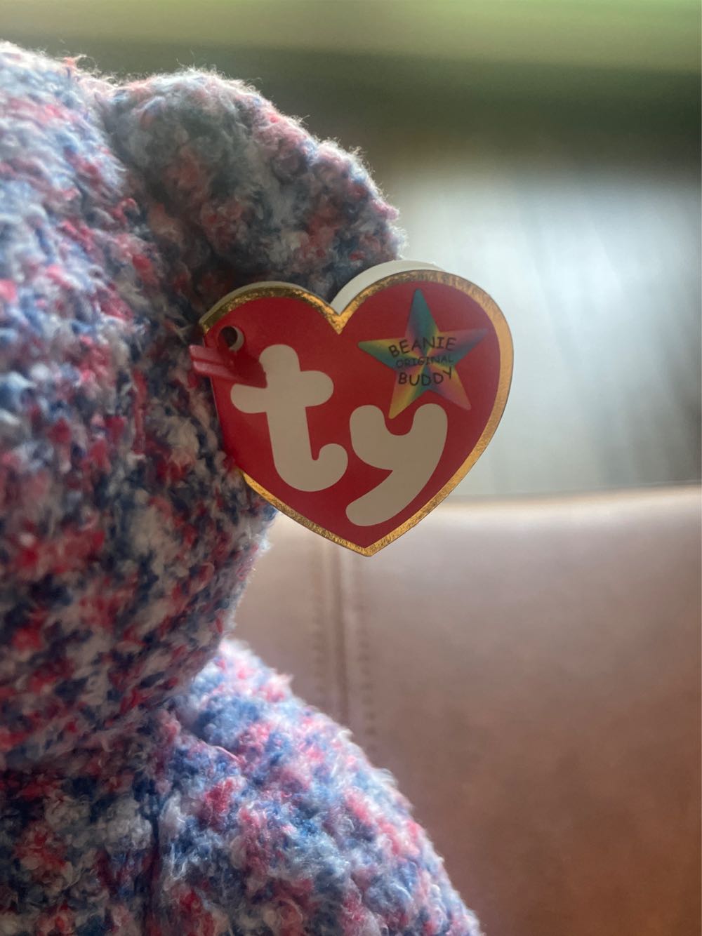 USA the Bear Beanie Buddy  (United States) plush collectible [Barcode 008421094530] - Main Image 2