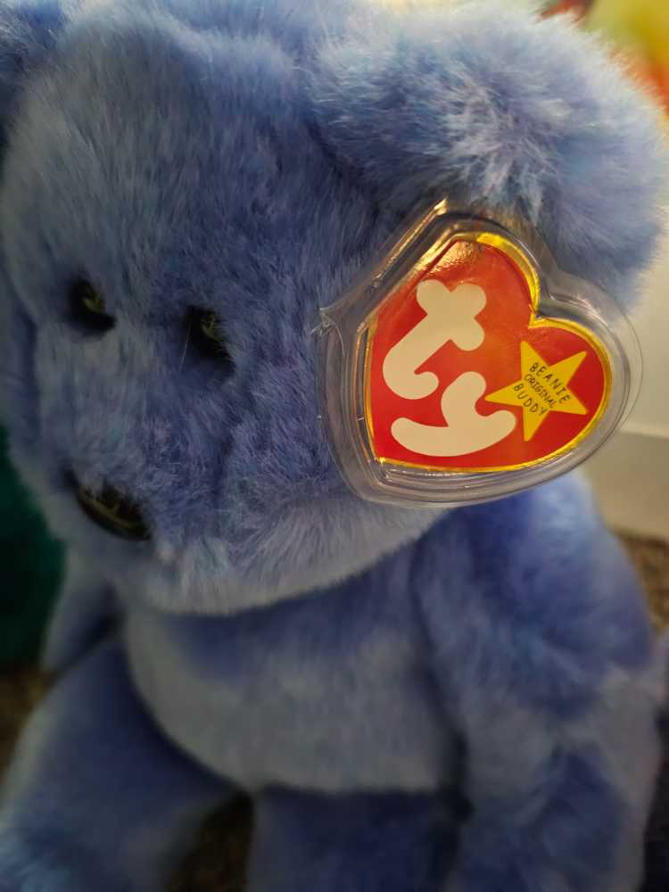 Clubby II the Bear - Beanie Buddy  (United States) plush collectible [Barcode 008421099917] - Main Image 3